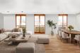 Attico in vendita a Milano in via vittoria colonna 54 - 02, Rendering area Living