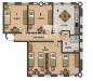 Ufficio in vendita a Quarto d'Altino in via giovanni pascoli - 02, RENDERING SOLUZIONE ABITATIVA