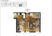 Appartamento bilocale in vendita con box a Iesolo in piazza brescia 22 - 04, Planimetria