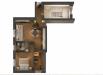 Appartamento bilocale in vendita a Roma - 05, 06_planimetria_3d (1).png