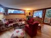 Appartamento in vendita con giardino a Courmayeur in via les golettes 21 - 03, VENDITA COURMAYEUR: salotto con camino