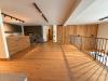 Appartamento in affitto con giardino a Courmayeur - plan gorret - 04, AFFITTO COURMAYEUR - CUCINA, SOGGIORNO E ZONA PRAN