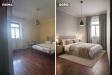 Appartamento in vendita a Lecce in via g. oberdan 112 - 05, Camera da letto prima_dopo.png
