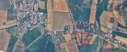 Terreno Edificabile in vendita classe A4 a Fontevivo in strada provinciale busseto 11 - 03, lott. in rosso.jpg