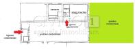 Appartamento bilocale in vendita con giardino a Venezia in fondamenta de la sensa - 02, Planimetria
