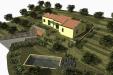 Terreno Edificabile in vendita con giardino a Castelnuovo Magra in via montefrancio 46 - 05, Progetto approvato con fotoinserimento