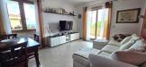 Appartamento in vendita con giardino a Alghero in via villa franca de pened�s 38 - 02, Vista zona giorno con Salotto