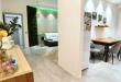 Appartamento in vendita con terrazzo a Cornate d'Adda - 05, Soggiorno e cucina dall'ingresso
