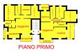 Appartamento in vendita con giardino a Chivasso in via nino costa - 07, PLANIMETRIA PIANO PRIMO