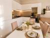 Appartamento bilocale in vendita con terrazzo a Parma in viale tanara faustino - 02, rendering tavola cucina.jpg
