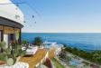 Villa in vendita con giardino a Bergeggi in via della ginestra 22 - 02, Parziale contesto con vista mare
