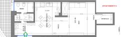 Appartamento monolocale in vendita ristrutturato a Termoli - 06, plan appartamento 2.PNG
