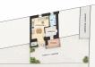Appartamento bilocale in vendita a Saluzzo - 08, Planimetria di appartamento con cortile comune.png