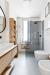 Appartamento bilocale in vendita nuovo a Bologna - 06, bagno-con-mobili-in-legno-e-rubinetteria-nera-matt