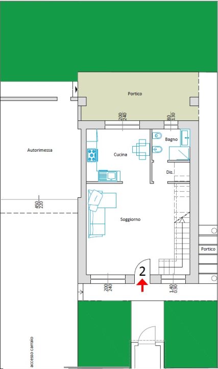 Villa classe A4 a Parabiago