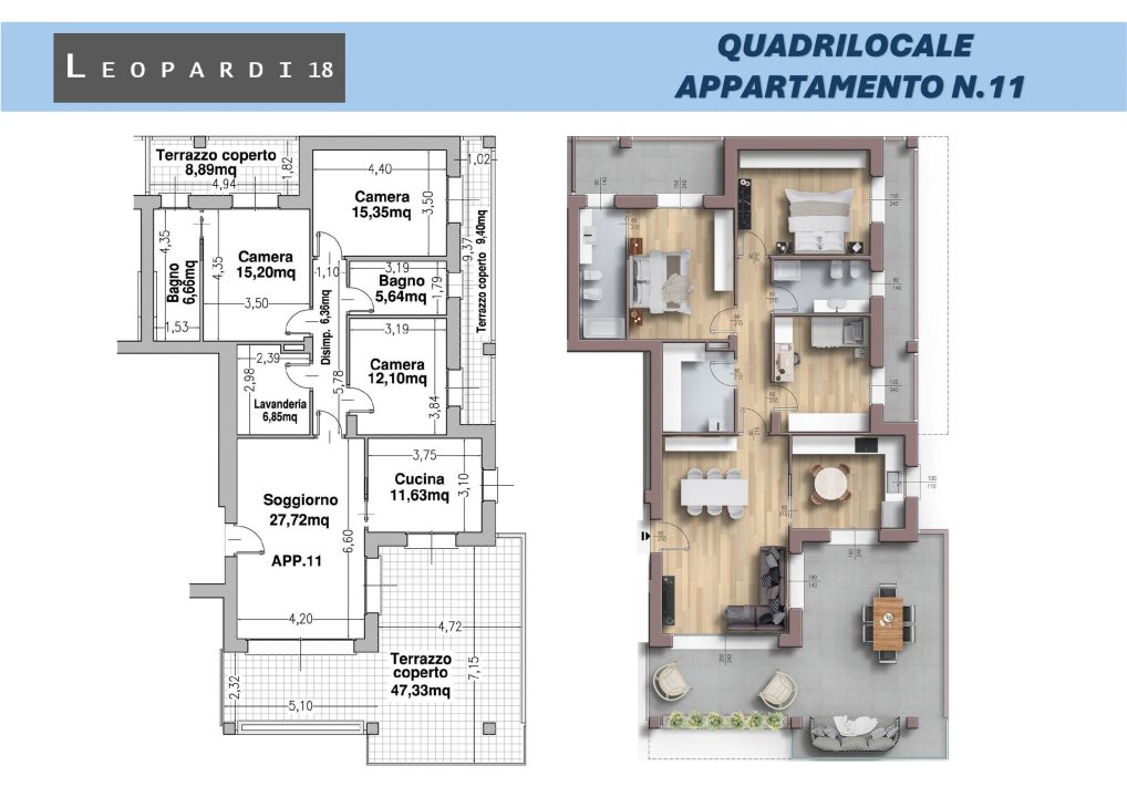 Quadrilocale classe A4 a Parabiago