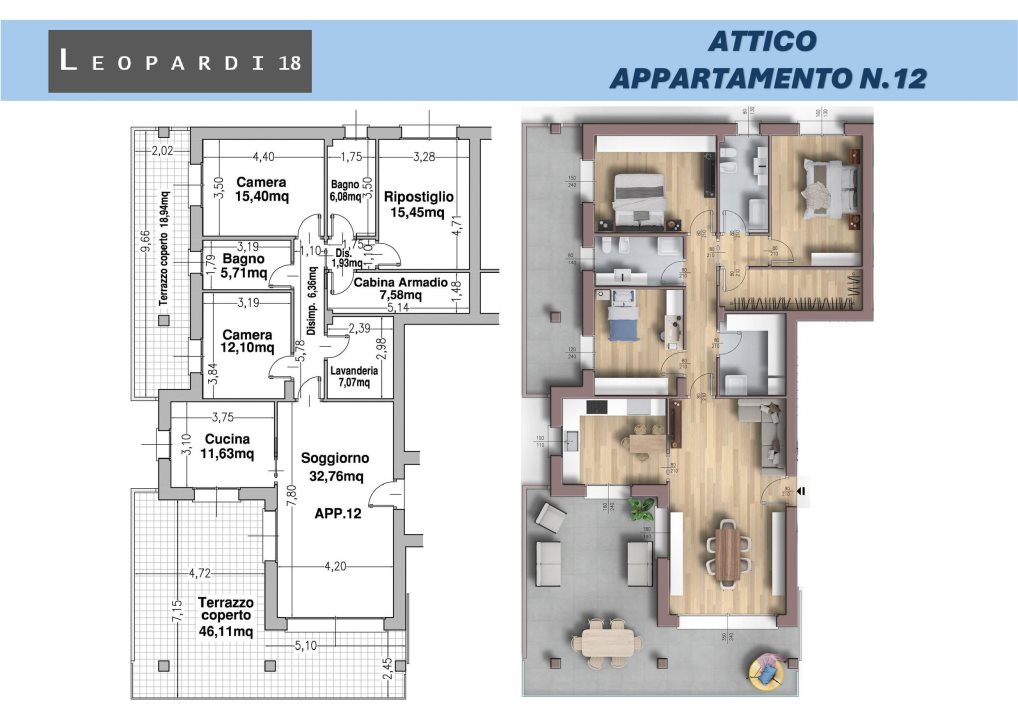 Quadrilocale classe A4 a Parabiago