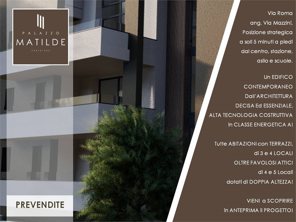 Trilocale classe A4 a Parabiago