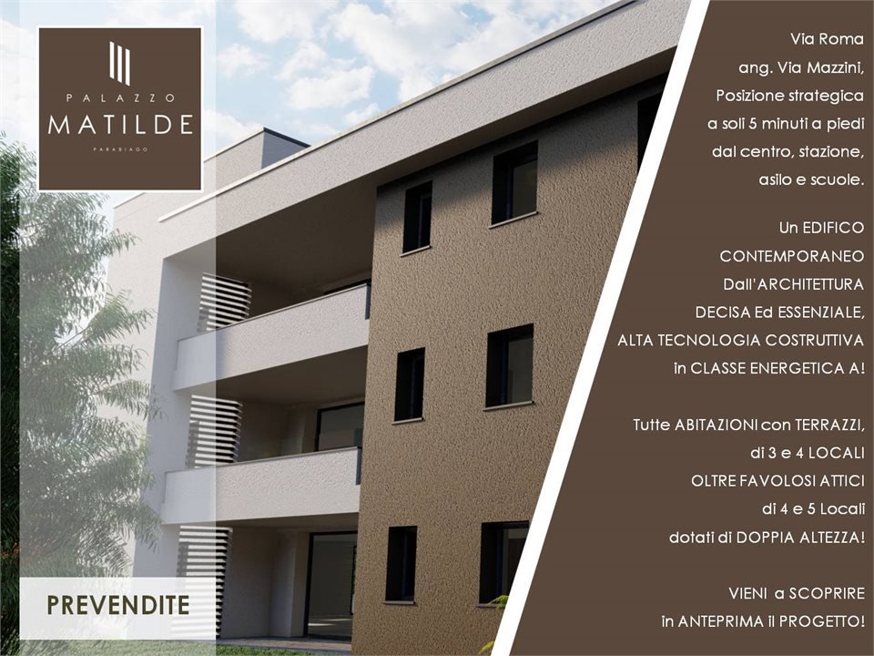 Trilocale classe A4 a Parabiago