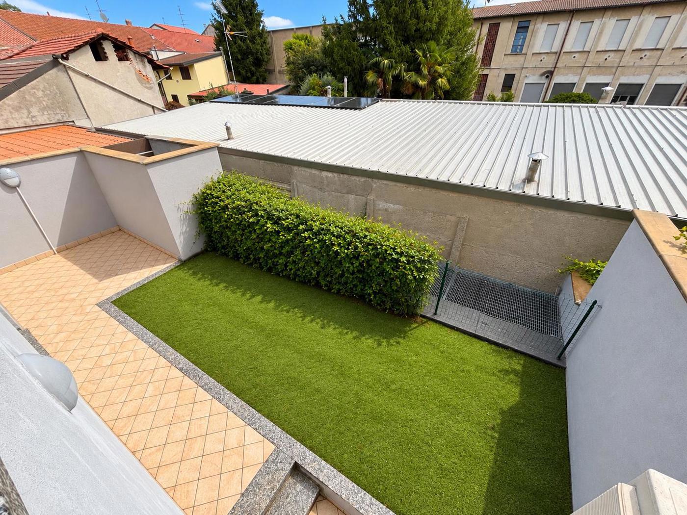 Trilocale con giardino a Ossona