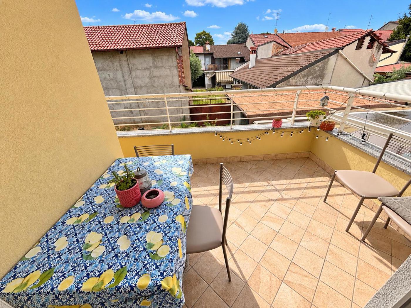 Trilocale con giardino a Ossona