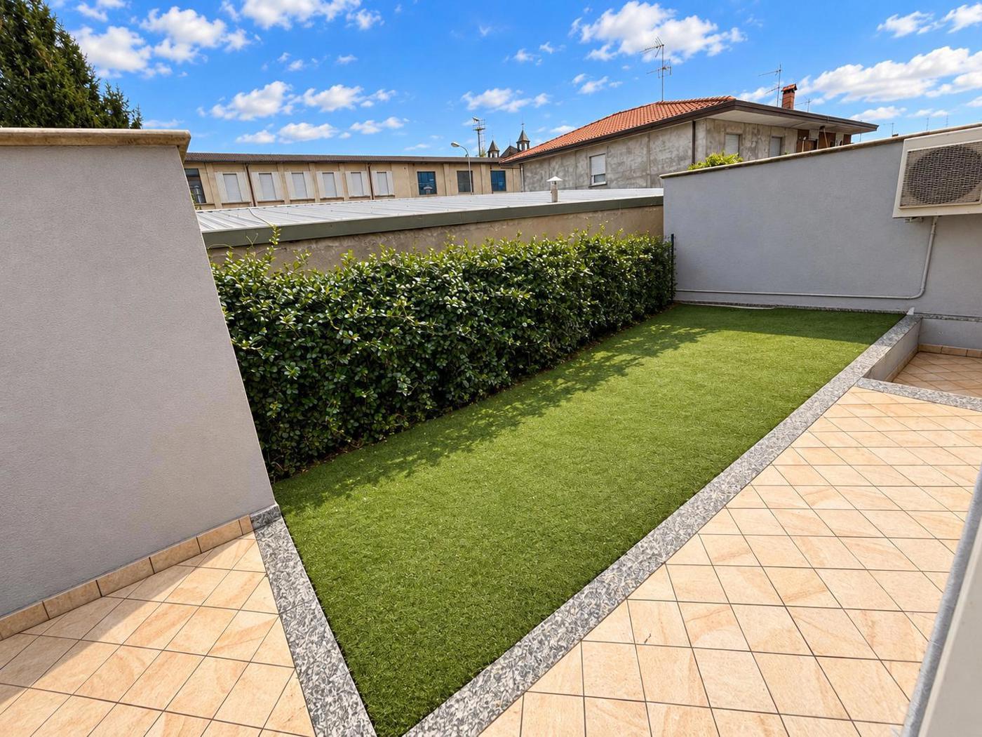 Trilocale con giardino a Ossona