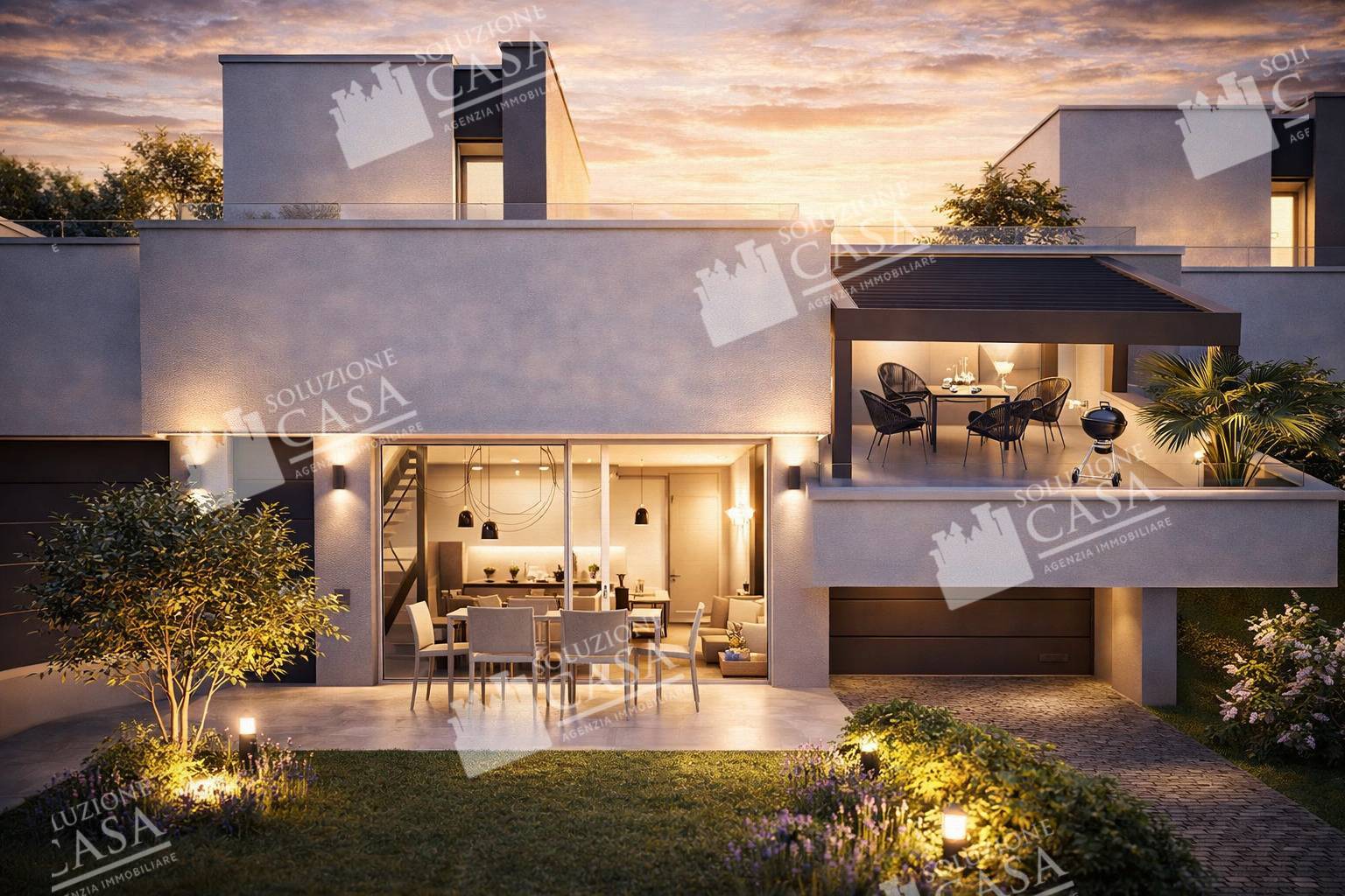 VILLA A SCHIERA in vendita a Pieve di Cento