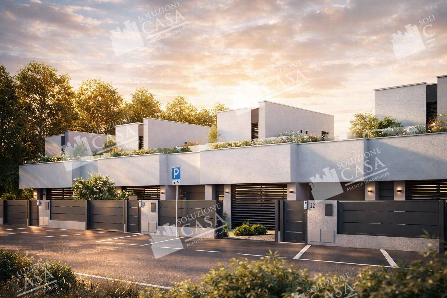 VILLA A SCHIERA in vendita a Pieve di Cento