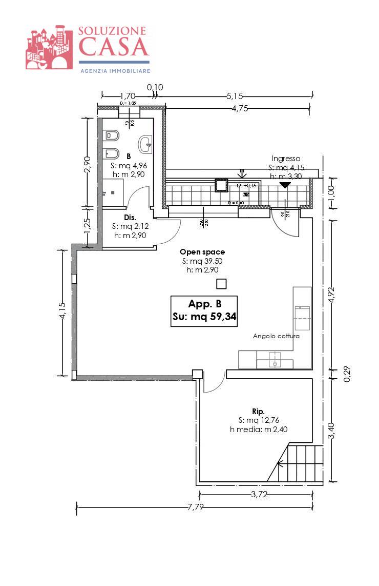 APPARTAMENTO CON INGRESSO INDIPENDENTE in vendita a Galliera, SAN VENANZIO