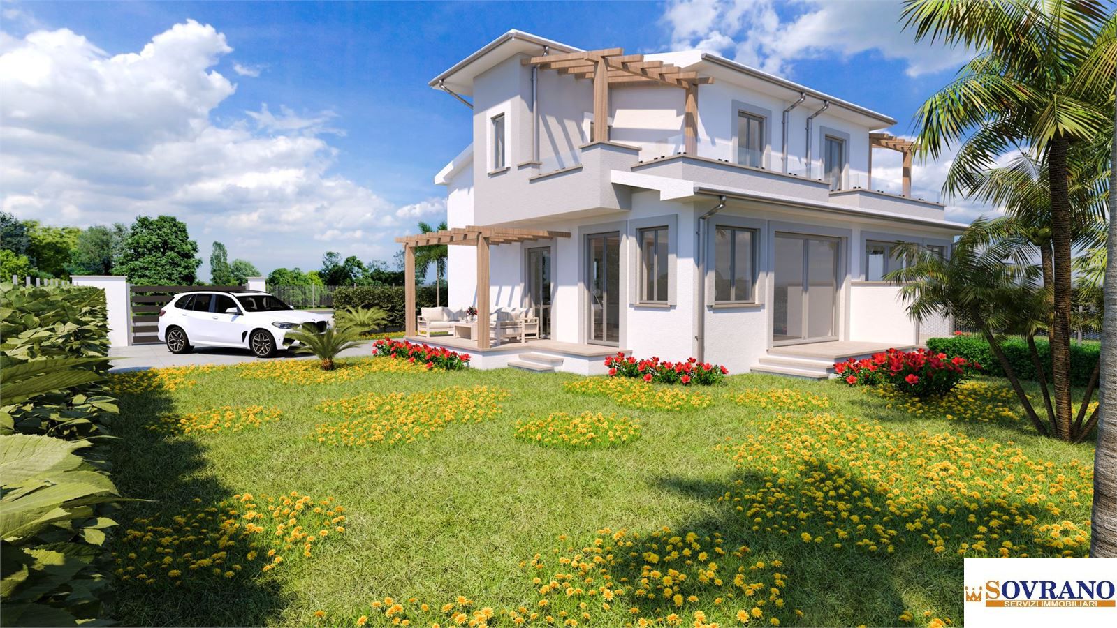 Villa classe A+ a Carini