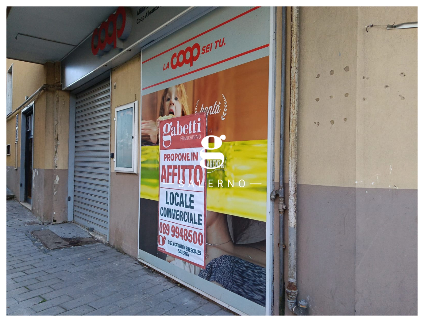 Negozio in affitto a Salerno