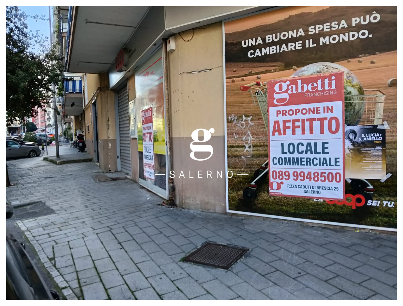 Negozio in affitto a Salerno