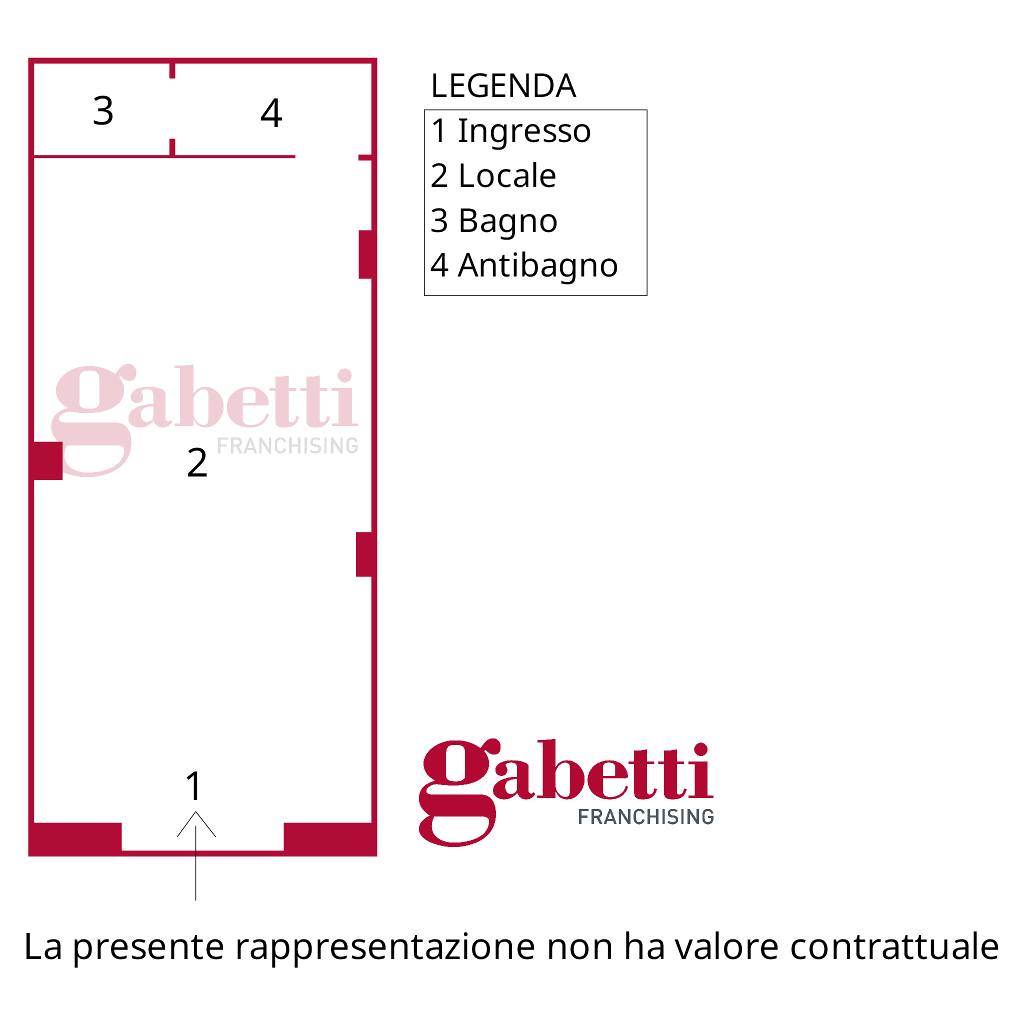 Negozio in affitto a Salerno