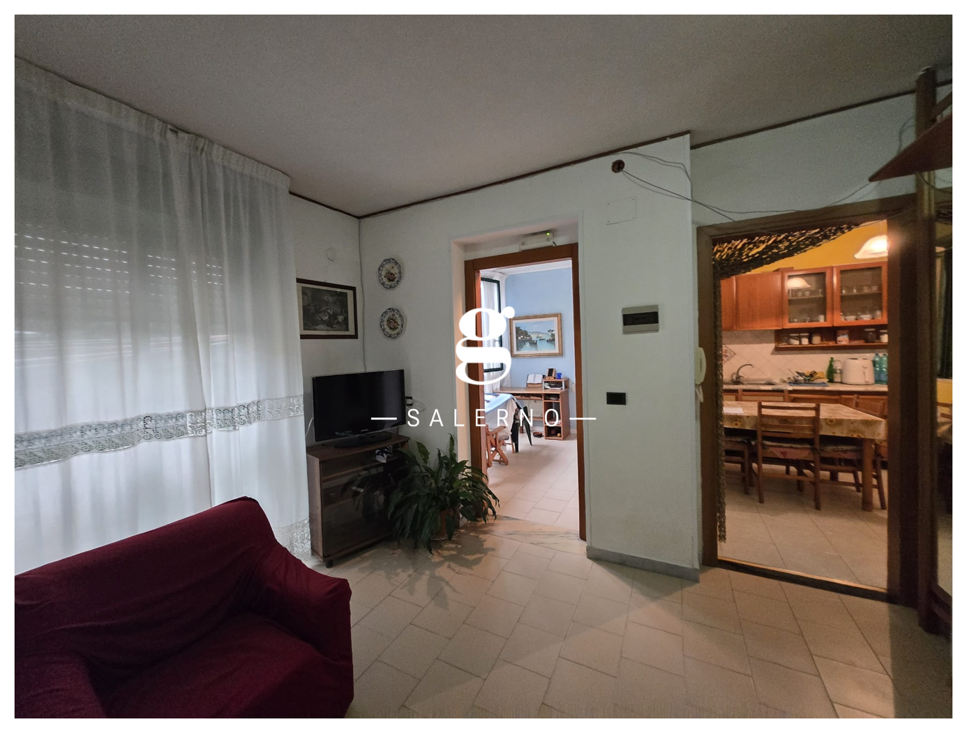 Quadrilocale con giardino a Salerno