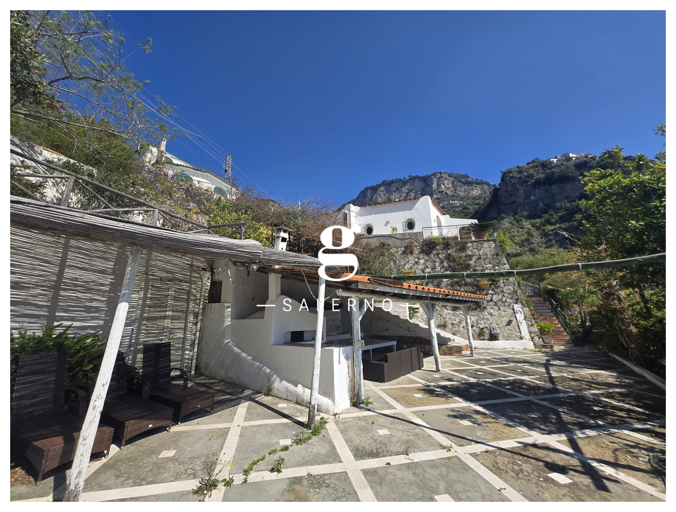 Villa con giardino a Praiano