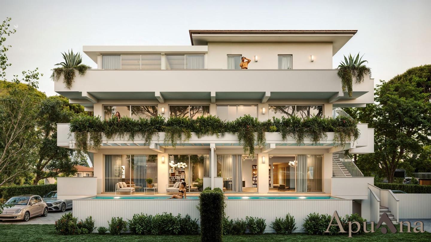 Trilocale con giardino, Massa marina di