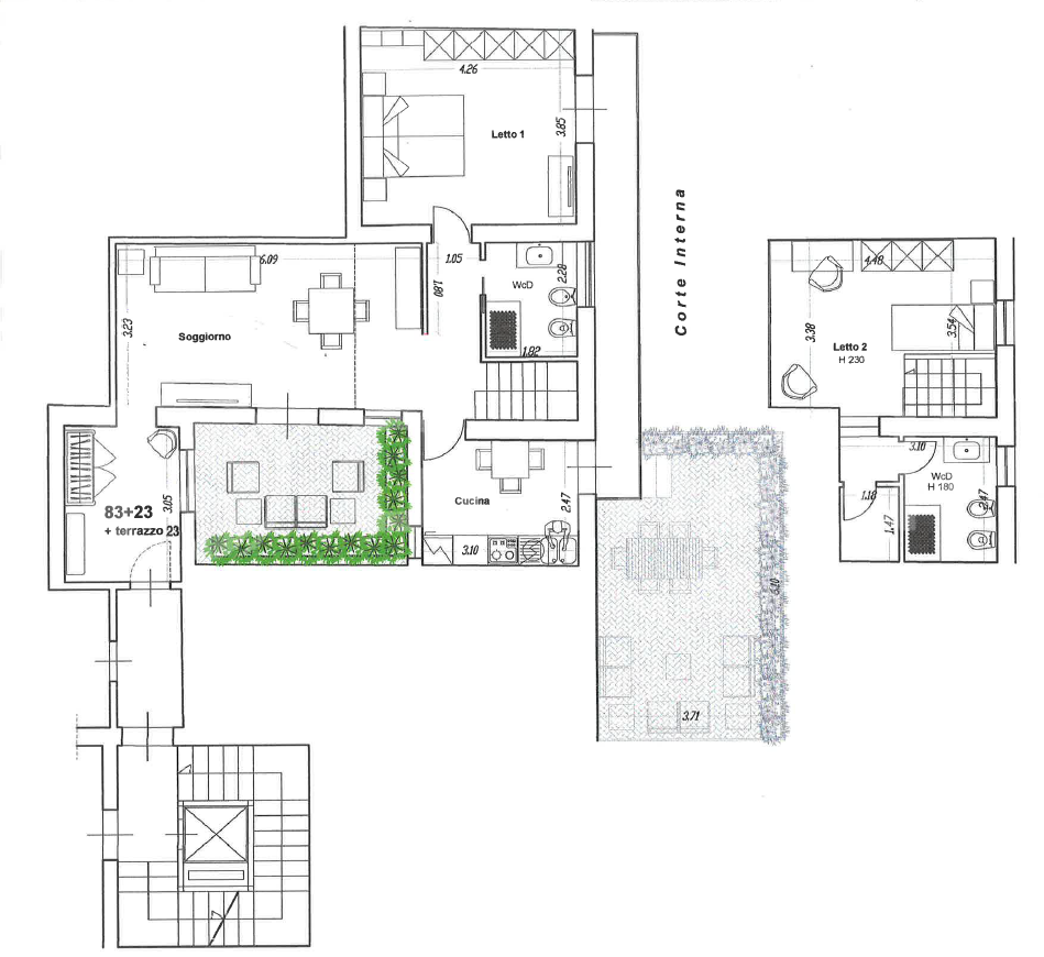 Quadrilocale ristrutturato a Palermo