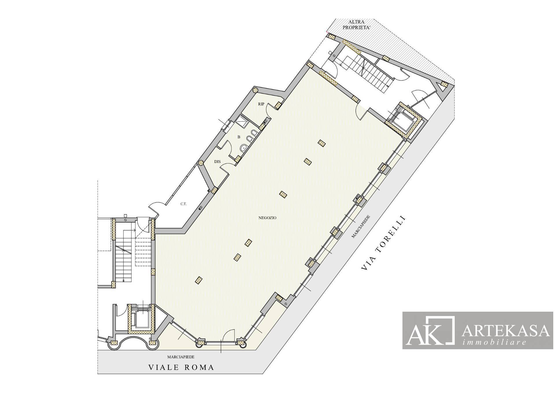 Negozio in vendita a Novara, 3 - Sacro Cuore