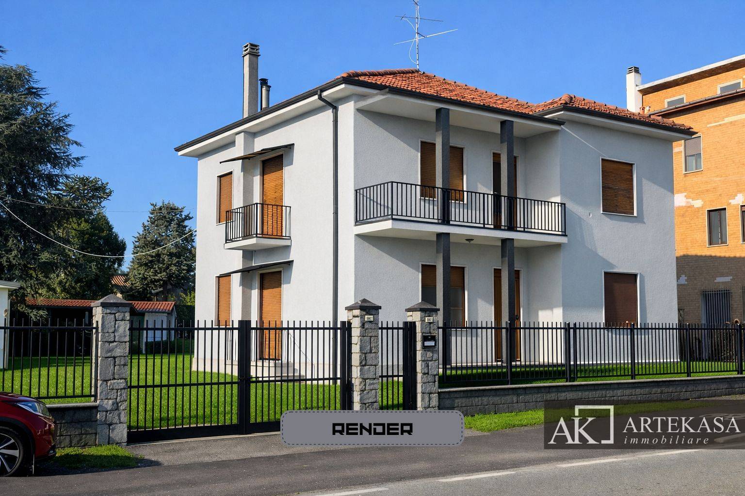 Villa bifamiliare in vendita a Novara, 6 - Sant'antonio - Vignale - Veveri