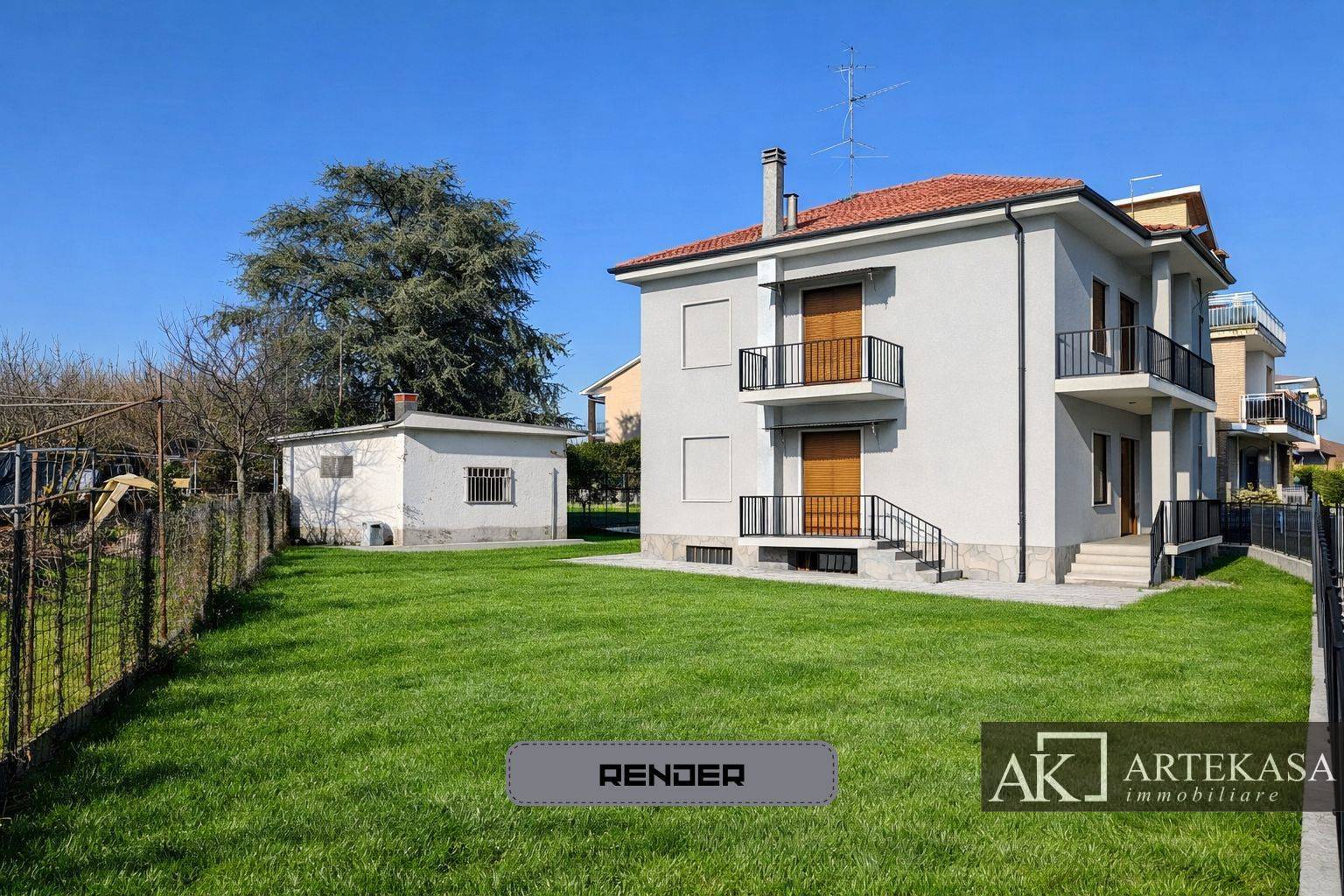 Villa bifamiliare in vendita a Novara, 6 - Sant'antonio - Vignale - Veveri