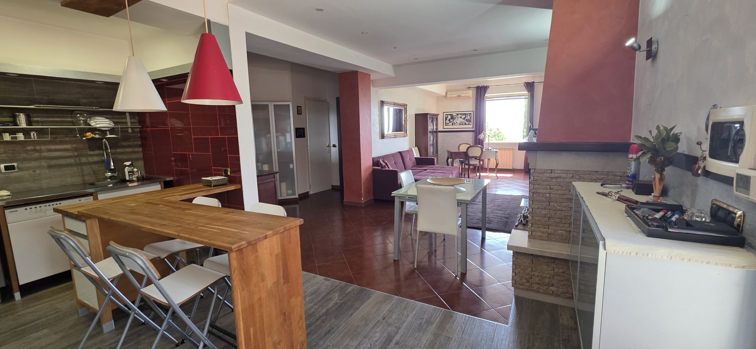 Trilocale con terrazzo in via flaminia 33, Castelnuovo di Porto