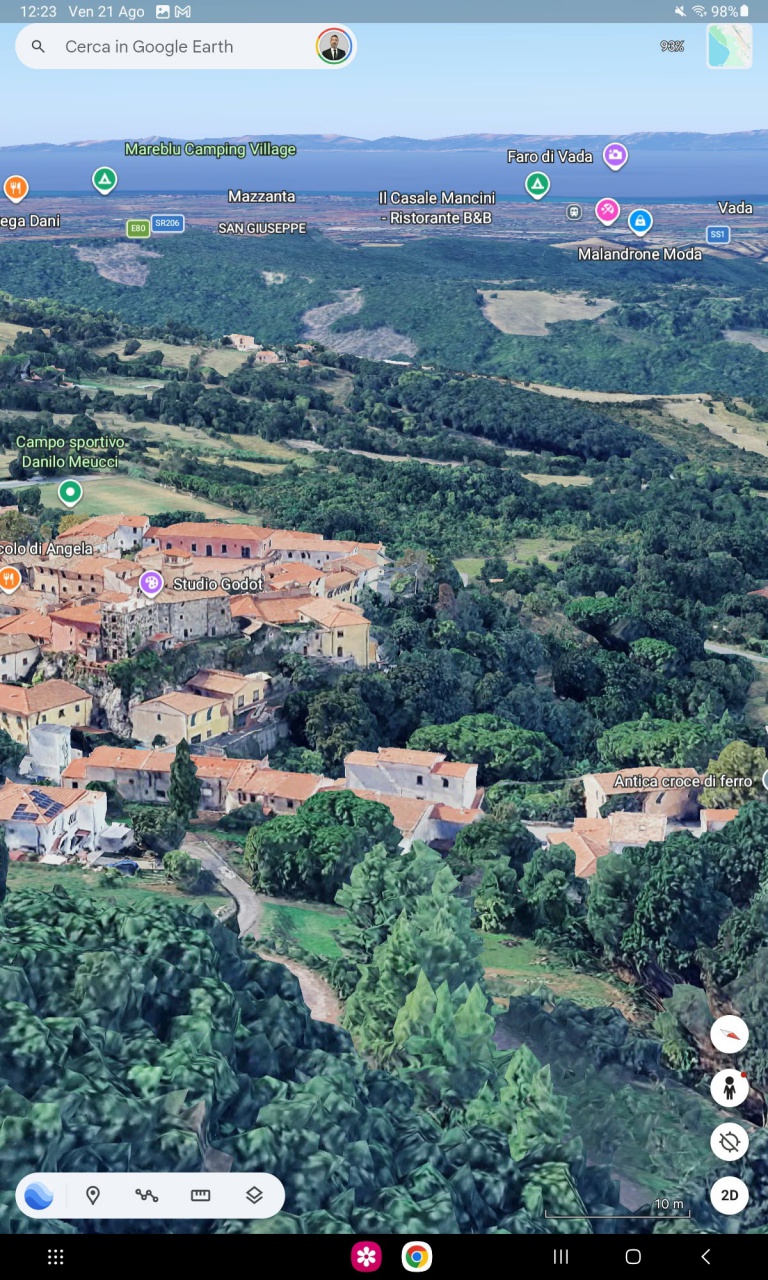 Casa indipendente con giardino a Castellina Marittima