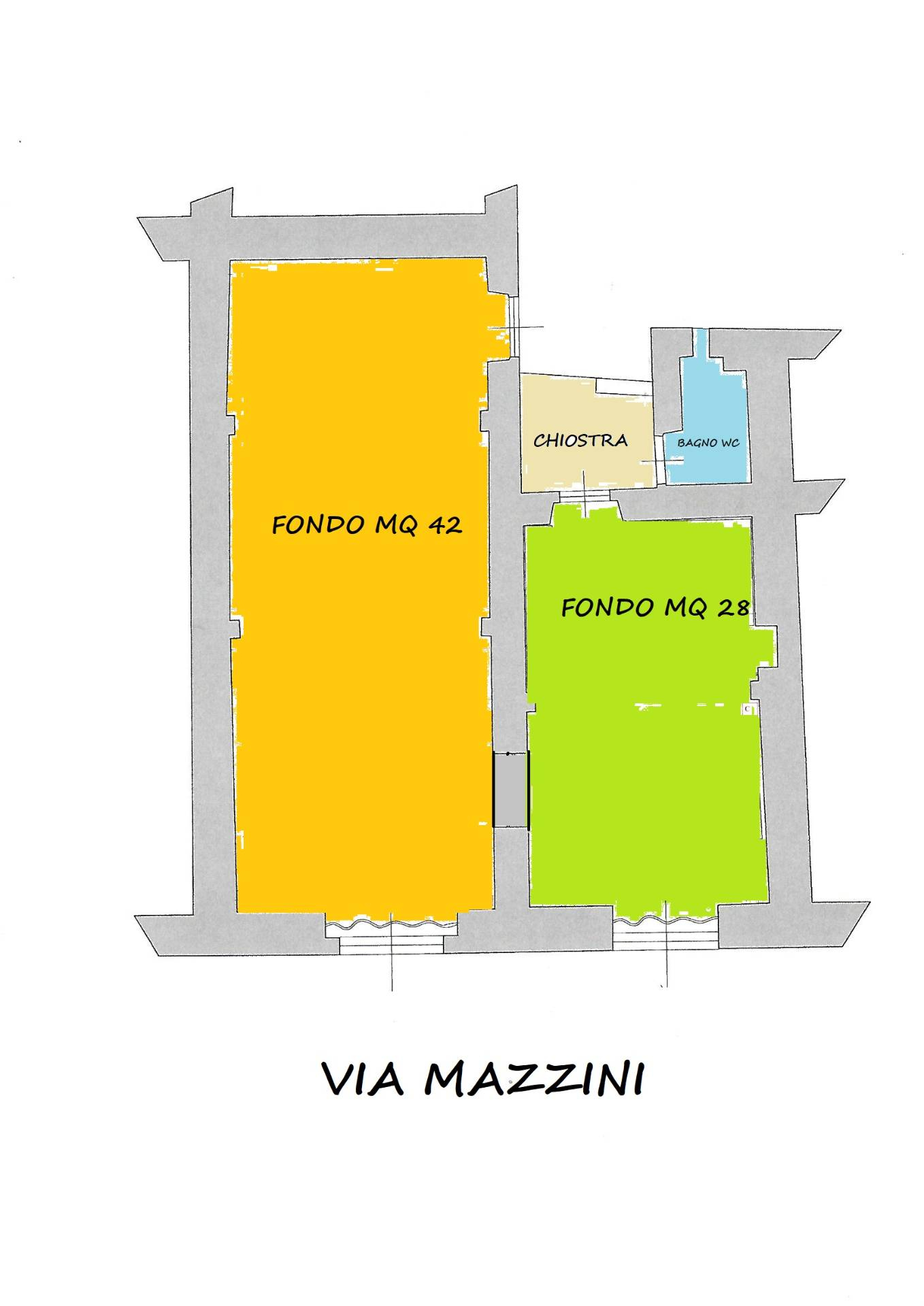 Locale commerciale in affitto, Pisa centro storico