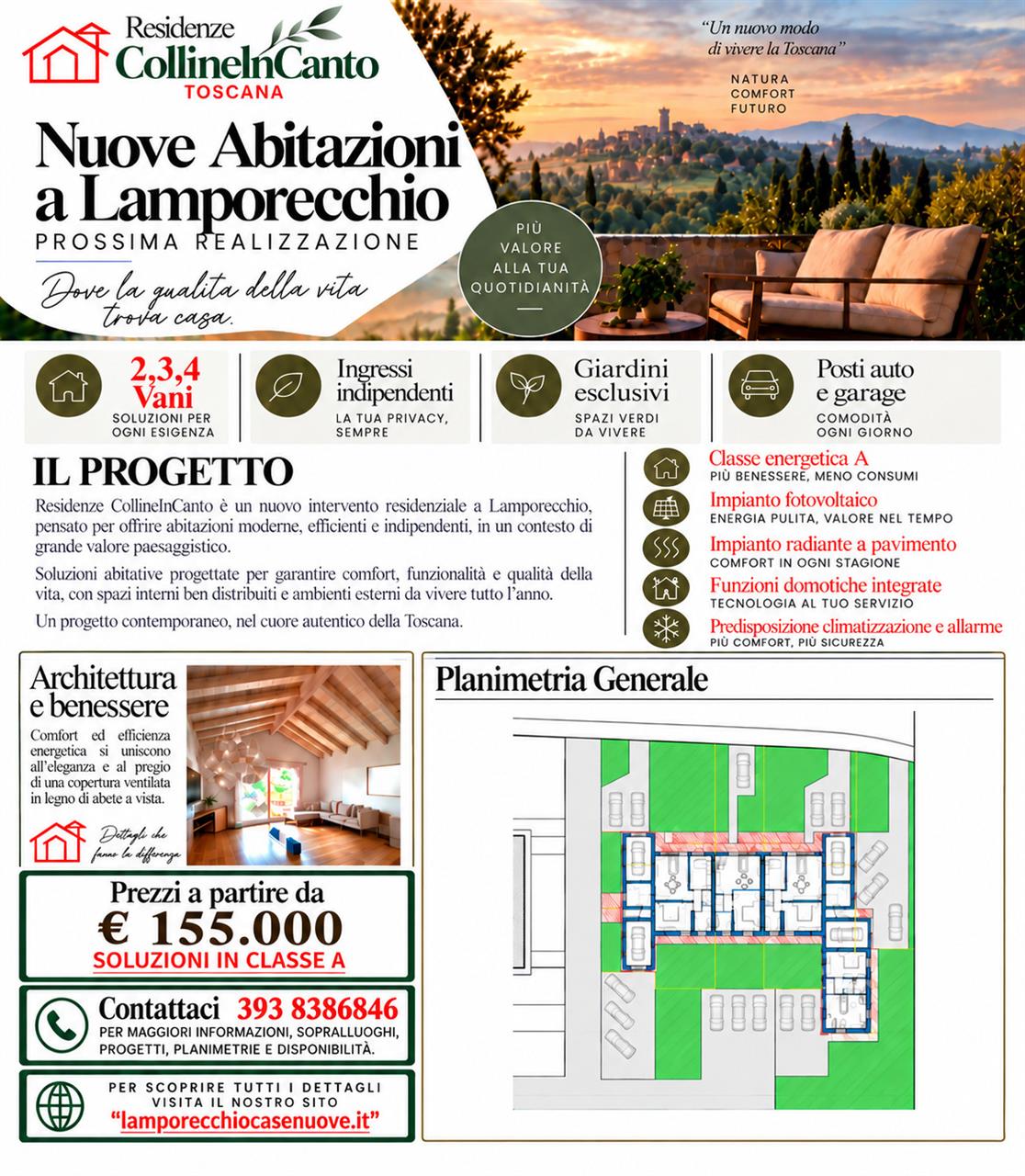 SOGNI UNA CASA NUOVA, INDIPENDENTE E CON GIARDINO ?