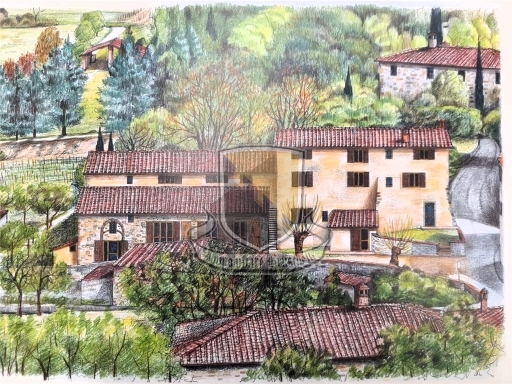 Rustico con giardino, Sovicille stigliano