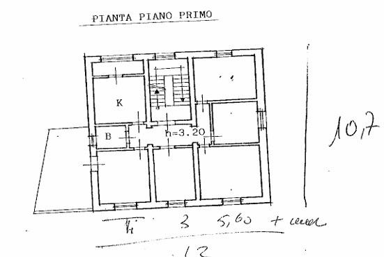 Appartamento con terrazzo a Arezzo