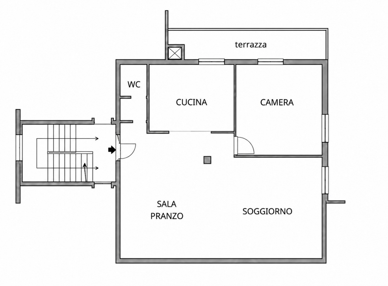 Monolocale in vendita a Arezzo
