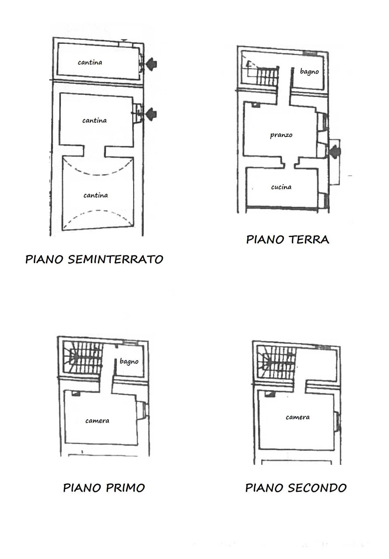 Appartamento indipendente in vendita a Cerreto di Spoleto, Cerreto di Spoleto - Centro