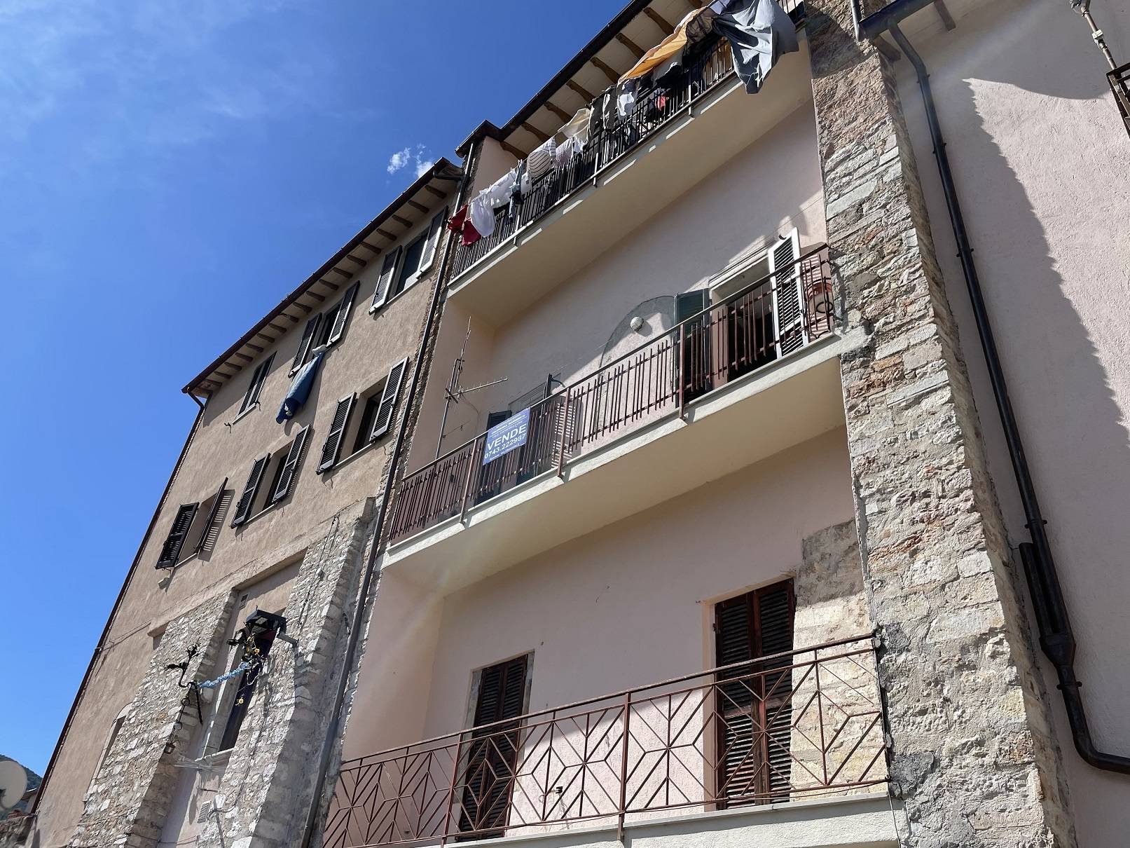 Appartamento in vendita a Cerreto di Spoleto, Cerreto di Spoleto - Centro