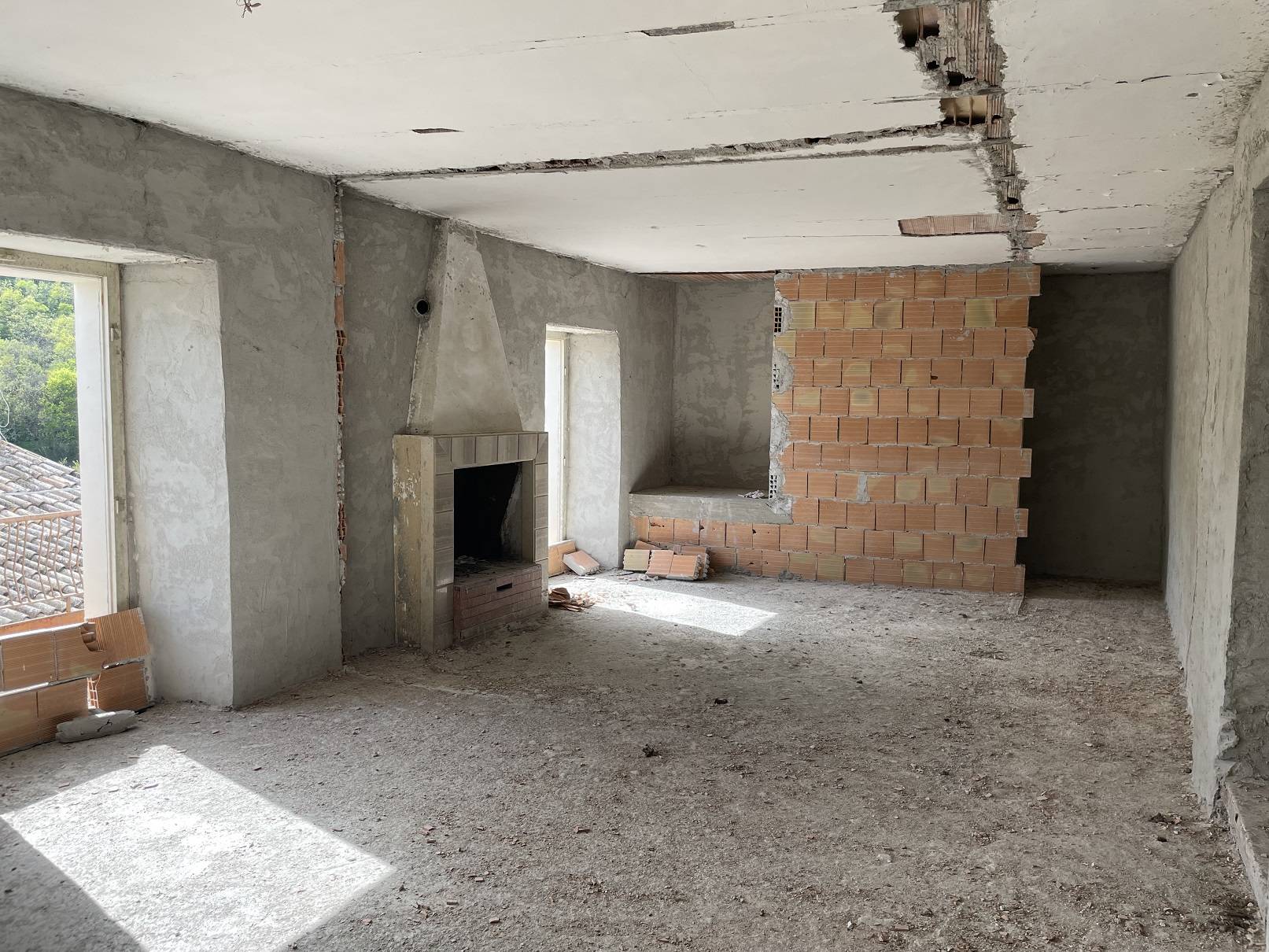 Casa semi indipendente in vendita a Sellano, Piaggia